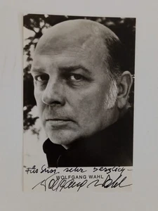 Wolfgang Wahl - Schauspieler - original Autogramm - ca. 14x9cm - Autogrammkarte - Picture 1 of 1