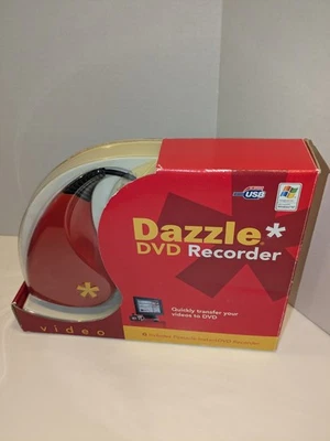 Dazzle DVD Recorder Plus Video Movies Pinnacle Studio 12 Video Capture NIB New - Image 1 of 4