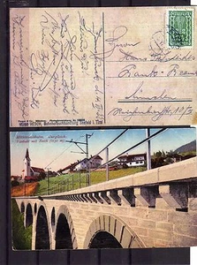 Nr. 368 auf AK  Gurglbach/Mittenwaldbahn vom 5.6.1922 ( 23964 ) - Bild 1 von 1