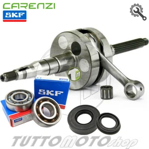 Albero motore MINARELLI VERTICALE Sp. 10 Spalle piene + Cuscinetti SKF e Paraoli - Foto 1 di 5