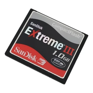 1GB Sandisk Extreme III Compactflash Cf Card - Picture 1 of 1
