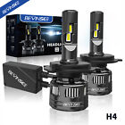 H4 9003 120W For Honda Civic 92-03 del Sol 93-97 LED Headlights Conversion Bulbs
