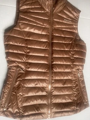 Chaleco acolchado ecuestre PIKEUR caqui/marrón montar para mujer 34 EE. UU. 6 Foto 1 de 4