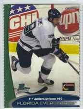 2005-06 Florida Everblades (ECHL) Anders Strome