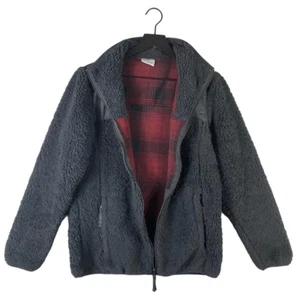 Columbia Interpass Cremallera Completa Polar Mujer Talla Mediana Chaqueta Negra Exterior - Imagen 1 de 10