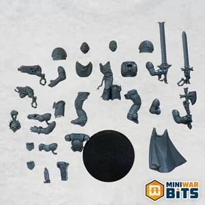 Sword Brother Single Figure 7w Weapon Options - Warhammer 40k Black Templars - Picture 1 of 1