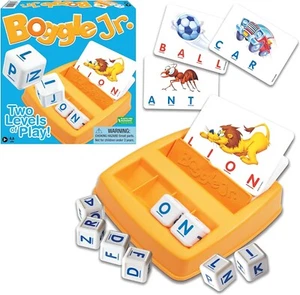BOGGLE JR - Preschool Word Learning Picture Alphabet Game - Kids Ages 3 + - Picture 1 of 4