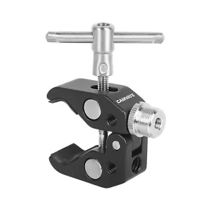 CAMVATE Mic Holder Bracket Shock Mount with Crab Super Clamp for Microphones - Bild 1 von 7