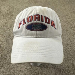 VTG Florida Gators Hat Cap Mens White Snapback Drew Pearson Logo 90s Y2K - Picture 1 of 9