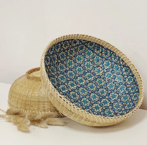HANDMADE Rattan Basket Made in Vietnam Cover