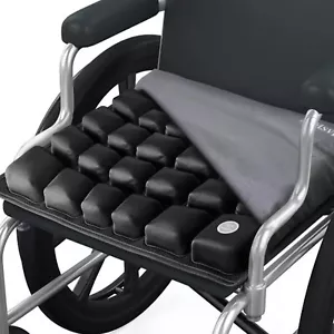 Air Inflatable Wheelchair Seat Cushion for Car, Adjustable Firmness for Coccyx - Picture 1 of 6