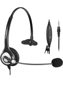 ARAMA Cell Phone/PC/tablet Headset with Microphone-New - Zdjęcie 1 z 6