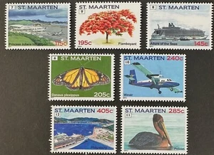 ST. MAARTEN 13 - 19 Lovely Mint NEVER Hinged Set - Picture 1 of 1