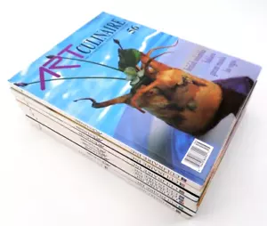 Lot of 8 Art Culinaire The International Magazine in Good Taste Cook Books - Picture 1 of 19
