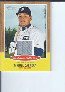 Miguel Cabrera 2011 Topps Heritage Clubhouse Collection - Picture 1 of 1