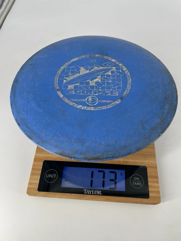 Rare Vtg DISCRAFT ECLIPSE LONG DISTANCE DISC GOLF DRIVER/ROLLER 173g Pro DSeries - Image 1 of 4