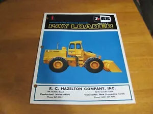 IH International Hough H-65C Nutzloader AD-5561-Y3 Mai 1970 Verkaufsbroschüre - Bild 1 von 4