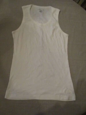 840B3 Champion 29910 Cotton Sport Tank Top Small White - Image 1 of 3