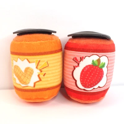 Felpa Mantequilla de Maní y Jalea Tarros REEMPLAZOS para Disfraz de Halloween o para Jugar Foto 1 de 4