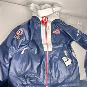 Columbia Titanium USA ODX Mogul Jacket Outdry Extreme 2018 Olympic Mens Size M - Picture 1 of 13