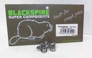 Genuine Blackspire 1x Chainring Bolt Set (4), 6.5mm, Steel, Silver, Brand New - Picture 1 of 2