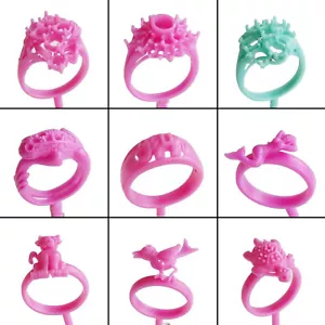 Anillo WRB103 fundición de cera 9 piezas patrones de cera florales y animales moldes fundición de cera perdida - Imagen 1 de 3