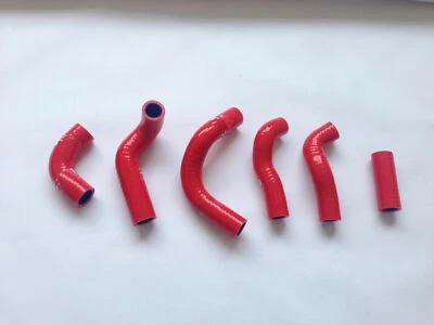 Kit de manguera de radiador de silicona rojo para HUSQVARNA TC450 TC510 TE450 TE510 2003-2009 Foto 1 de 3