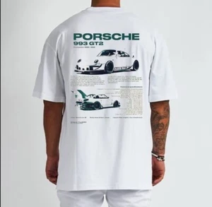 Vintage Porsche 993 GT2 T-Shirt – Limited Edition Men’s Casual Tee (OTHER SIZES) - Picture 1 of 5