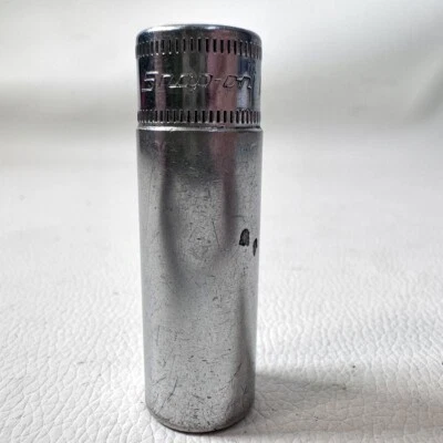 Snap-On Tools 1/4" Drive 6pt 12mm Metric Deep Chrome Socket STMM12 (WMP013431) - Image 1 of 4