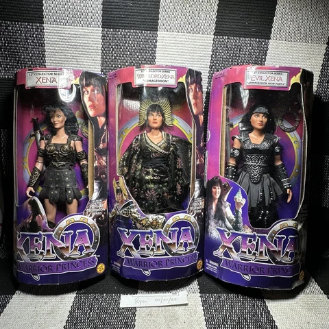 ⭐️ Xena Warrior Princess 12" Action Figure Original 1998 evil Warlord LOT RARE⭐️ Cover