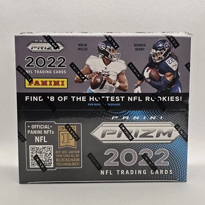 2022 PANINI PRIZM FOOTBALL FACTORY SEALED NO HUDDLE HOBBY BOX NFL - Image 1 of 4