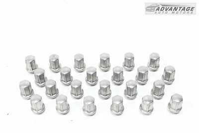 2019 - 2022 雪佛兰西装外套 AWD 轮圈 RIM LUG NUT BOLT 银色 24 件套 原始设备制造商 — 第 1/4 张图片