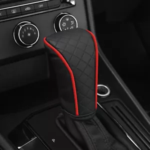 Cubierta de perilla de cambio de mano de engranaje para decoración de automóvil freno de mano antideslizante protector accesorios - Imagen 1 de 12