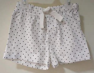 NWT Crewcuts Navy/White Polka Dot Shorts Girl's Size M / 8-9 - Picture 1 of 1