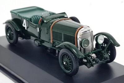 Ixo 1/43 - Bentley Speed Six #4 ganador Le Mans 1930 coche modelo a escala fundido a presión Foto 1 de 4