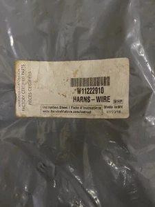 NEU W11222910 Whirlpool Waschmaschine Kabelbaum KOSTENLOSER VERSAND! - Bild 1 von 1