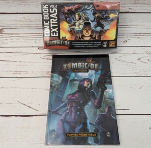 CMON Comics Vol 2 Zombicide Invader Comic Playing Prometheus with Extras NIS - Picture 1 of 11