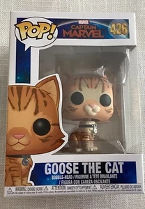 Funko Pop! - Captain Marvel Goose il Gatto 426 - Bobble-Head Nuovo - Foto 1 di 6