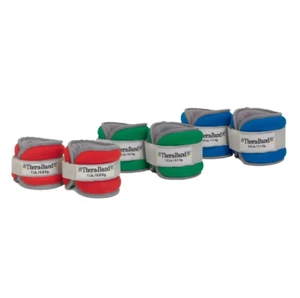 THERABAND ANKLE WRIST WEIGHTS 1.5lb Each 3lb PAIR  GREEN #25871 - Picture 1 of 1