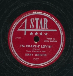 78tk-hillbilly-4 STAR-1537-Jerry Jericho-(I'm Cravin' Lovin'/Who's Kidding Who) - Imagen 1 de 2