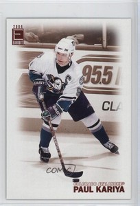 2003-04 Pacific Exhibit Paul Kariya #161 HOF