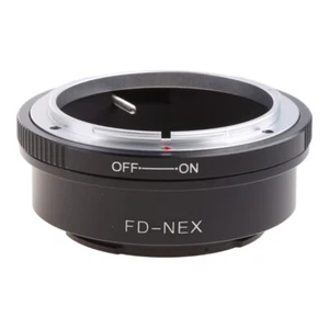Lens Mount Adapter for FD Lens to E-Mount Camera Fits NEX-5T NEX-6 - Picture 1 of 8