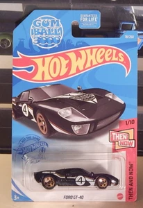 Hot Wheels 60er Jahre Ford GT-40 MkII Rennwagen damals und heute 2021-078 - Bild 1 von 8