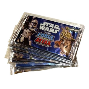 Star Wars Force Attax Serie 1 - 1x Booster + Schutz Sleeve - Clone Wars - OVP - Bild 1 von 5