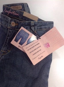 NEW FRX Blue Jeans Size 2 / 26 Trim Shape Butt Lift Stretch Denim Wide Leg Pants - Picture 1 of 12