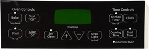 General Electric WB27T11005 Range/Stove/Oven Overlay , Black - Picture 1 of 3