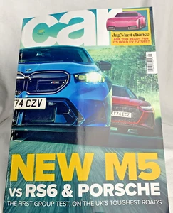 CAR MAGAZINE - UK EDITION - JANUARY 2025 M5 v Porsche RS6 BRAND NEW - Picture 1 of 4