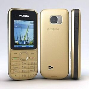 Téléphone Mobile Nokia C2-01 - Doré quasiment neuf et débloqué