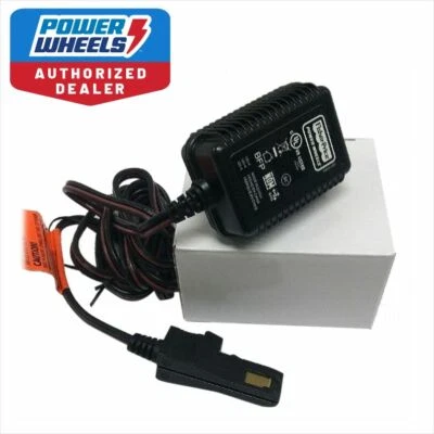 Cargador de batería Power Wheels H3427 Barbie Jeep 12 voltios gris genuino Fisher Price Foto 1 de 2