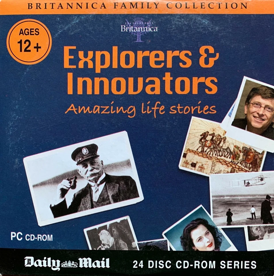 EXPLORERS & INNOVATORS: AMAZING LIFE STORIES - PROMO CD ROM (2007) - Image 1 of 1